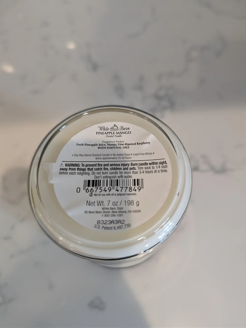 Bath & Body Works Pineapple Mango Jar Candle